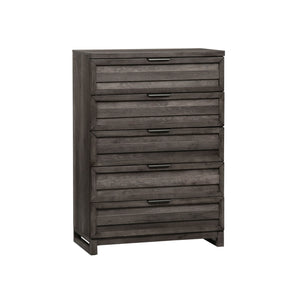 Tanners Creek - 5 Drawer Chest - Dark Gray