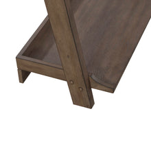 Americana Farmhouse - Leaning Pier Bookcase - Light Brown