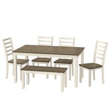 Wichita - 6 Piece Dining Set - Dark Brown