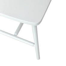 Palmetto Heights - Low Back Spindle Bench - White