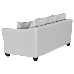 Salizar - Upholstered Flared Arm Sofa - Sand