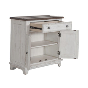 River Place - Accent Cabinet - White