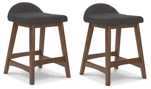 Lyncott - Upholstered Barstool (Set of 2)