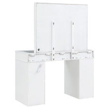 Regina - Makeup Vanity Table Set With Lighting - White