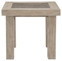 Hennington - Light Brown - Rectangular End Table