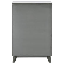 Nathan - 5-Drawer Bedroom Chest - Gray