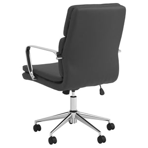 Ximena - Upholstered Adjustable Mid Back Office Chair