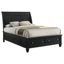 Sandy Beach - Storage Sleigh Bed