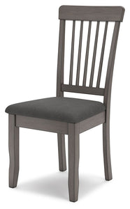 Shullden - Gray - Dining Room Side Chair (Set of 2)