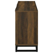 Ryatt - 4 Door Engineered Wood Accent Cabinet - Dark Pine