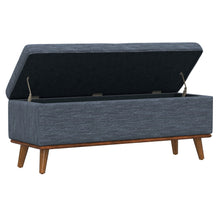 Rory - Storage Ottoman - Blue Heron