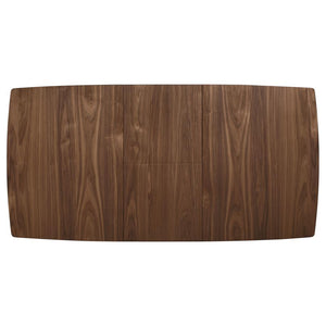 Alfredo - Extension Leaf Dining Table - Natural Walnut