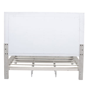 Heartland - King Opt California Panel Bed - White