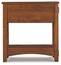 Breegin - Brown - Chair Side End Table - 1 Drawer