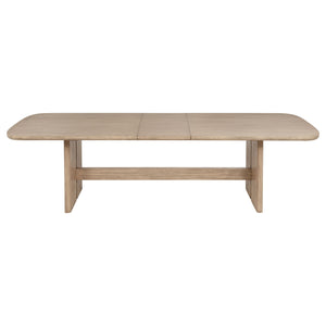 Kailani - 110" Rectangular Wood Dining Table - Beige Oak