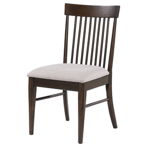 Everton - Wood Dining Side Chair (Set of 2) - Dark Walnut