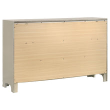 Salford - 7-Drawer Dresser - Metallic Sterling