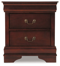 Alisdair - Reddish Brown - Two Drawer Night Stand