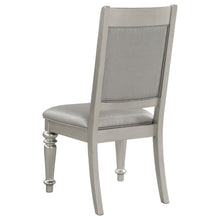 Bling Game - Dining Side Chair (Set of 2) - Metallic Platinum