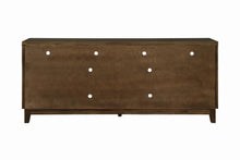 Asher - 2-Door Rectangular TV Console - Rustic Mindy