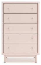 Wistenpine - Blush - Five Drawer Chest