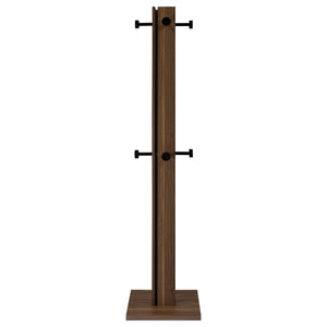 Rikkie - Coat Rack And Mirror - Walnut