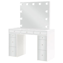 Regina - Makeup Vanity Table Set With Lighting - White