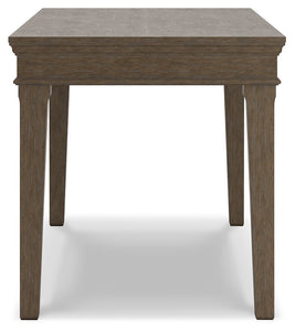 Janismore - Weathered Gray - Home Office Desk