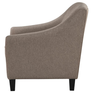 Liam - Upholstered Sloped Arm Accent Club Chair