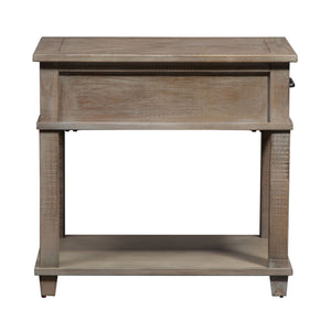 Parkland Falls - Rectangular End Table - Light Brown