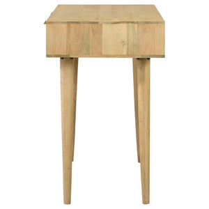 Zamora - 2-Drawer Entryway Console Accent Table - Natural