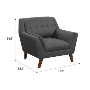 Binetti - Chair - Charcoal Pebble