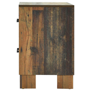 Sidney - 2-Drawer Nightstand - Rustic Pine