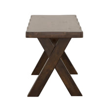 Alston - X-Shaped Dining Bench - Knotty Nutmeg