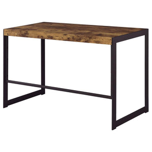 Estrella - Engineered Wood Writing Desk - Rustic Nutmeg