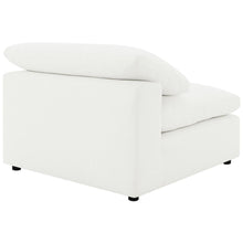 Raleigh - Boucle Upholstered Armless Chair - Ivory