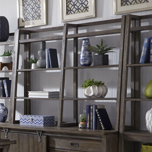 Stone Brook - Credenza Hutch - Dark Brown