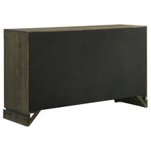 Gran Park - 6-Drawer Dresser Cabinet - Dark Cocoa