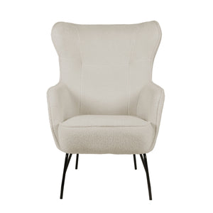 Franky - Accent Chair - Cream Boucle