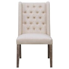 Bexley - Fabric Upholstered Dining Side Chair (Set of 2) - Beige