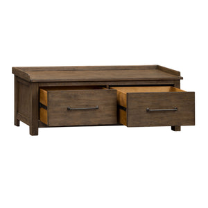 Sonoma Road - Storage Hall Bench - Light Brown