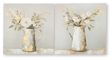 Amoryville - Taupe / Green / Gold Finish - Wall Art Set (Set of 2)