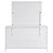 Marielle - 6-Drawer Dresser With Mirror - Distressed White