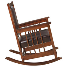 Ida - Upholstered Rocking Chair - Tobacco