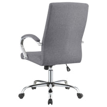 Abisko - Upholstered Adjustable Home Office Desk Chair - Gray