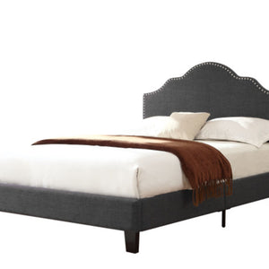 Madison - Upholstered Bed Kit - Charcoal Gray