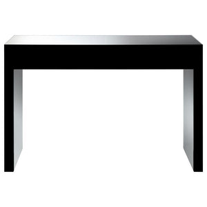 Gillian - Mirrored Acrylic Entryway Console Table - Silver