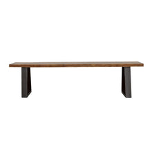 Ditman - Live Edge Wood Dining Bench - Gray Sheesham