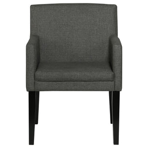 Catherine - Upholstered Dining Arm Chair (Set of 2) - Gray