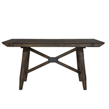 Double Bridge - Gathering Table Set - Dark Brown